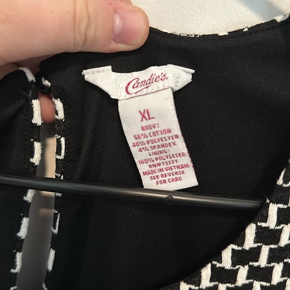 Fun black and white dress - Picture 2 of 5